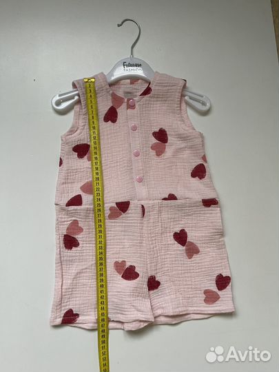 Боди муслиновый 80 новый