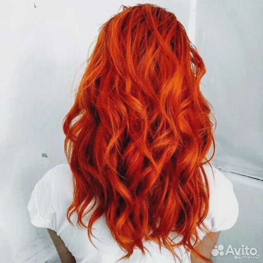 Окрашивание волос в один тон