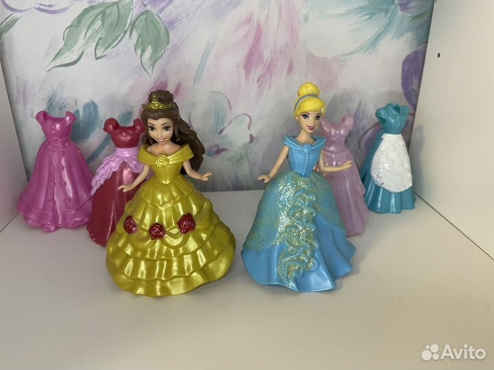 Куклы принцессы дисней (Белль и Золушка)