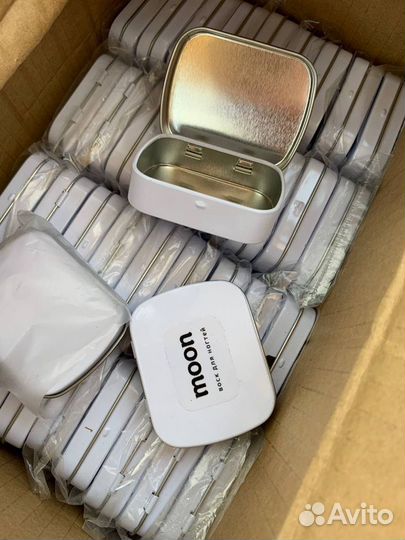 Баночки жестяные, 72 штуки