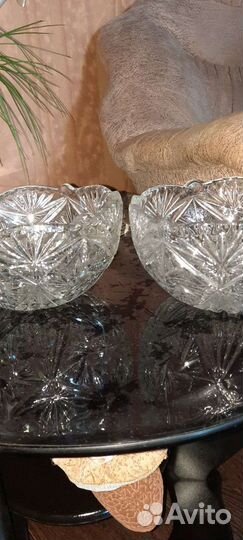 Вазы разные хрустальные СССР за все 3 тыс