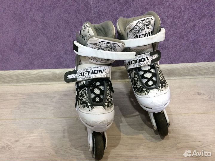 Роликовые коньки Action PW-117Q