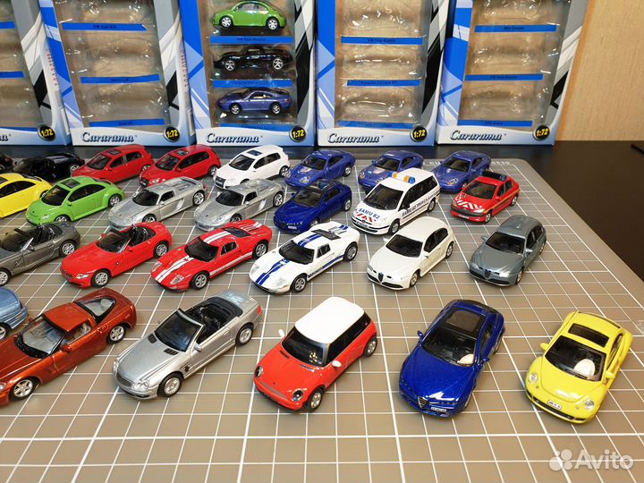 Модели автомобилей Hongwell/Cararama/YatMing 1/72