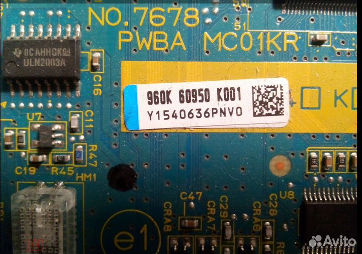 960K54361 Плата xerox Phaser 6010 960K54351