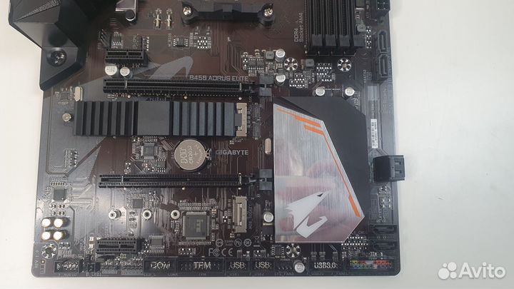 Материнская плата am4 b450 aorus elite v1