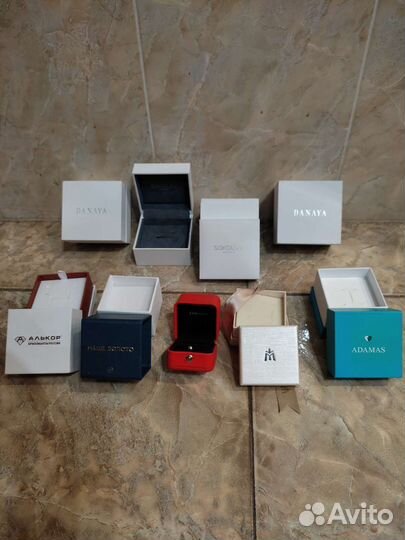 Коробочки подарочные для ювел украш