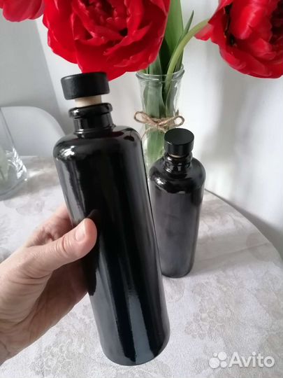 Бутылка керамическая