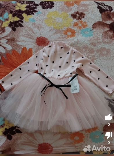 Платье для девочки 98