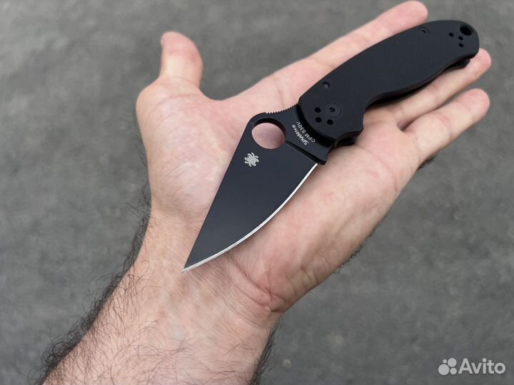 Нож spyderco paramilitary 3 black