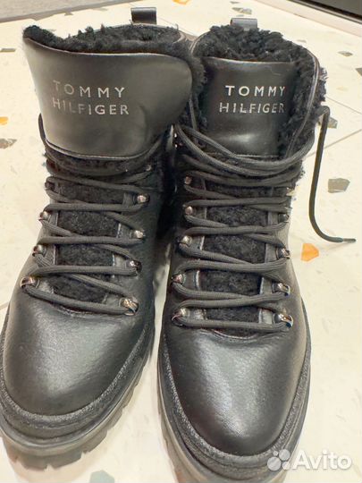 Зимние ботинки tommy hilfiger женские 36-37