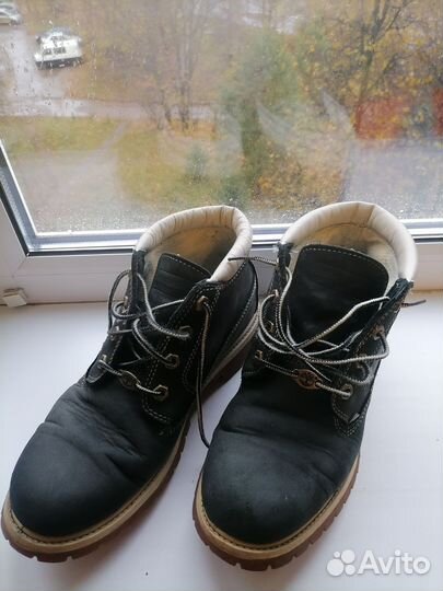 Ботинки демисезонные timberland 38,5-39р. Оригинал