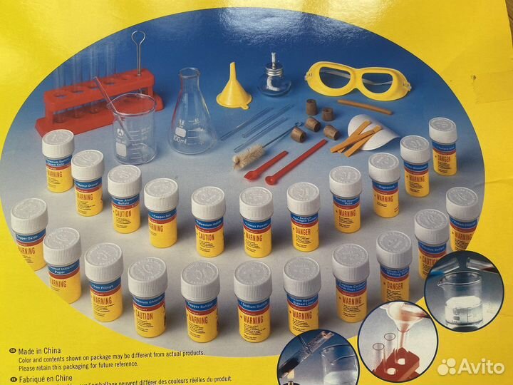 Набор химика, химическая лаборатория