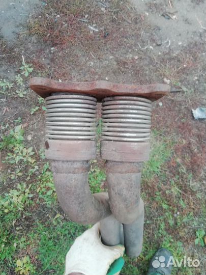 Приёмная труба(штаны) гольф 4 бора 1.6 8 клапанный