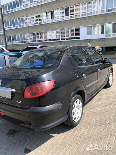 Peugeot 206 1.4 МТ, 2007, 155 157 км