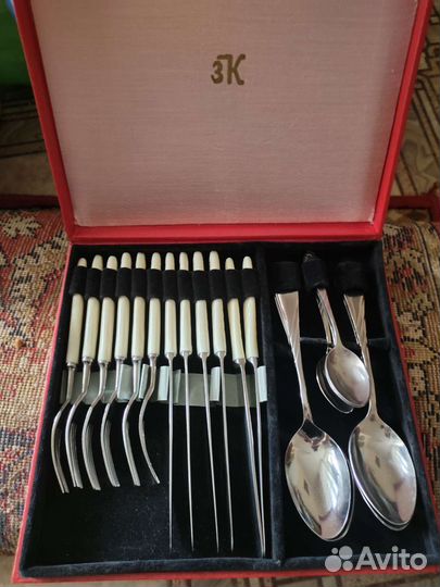 Набор столовых приборов СССР нержавейка