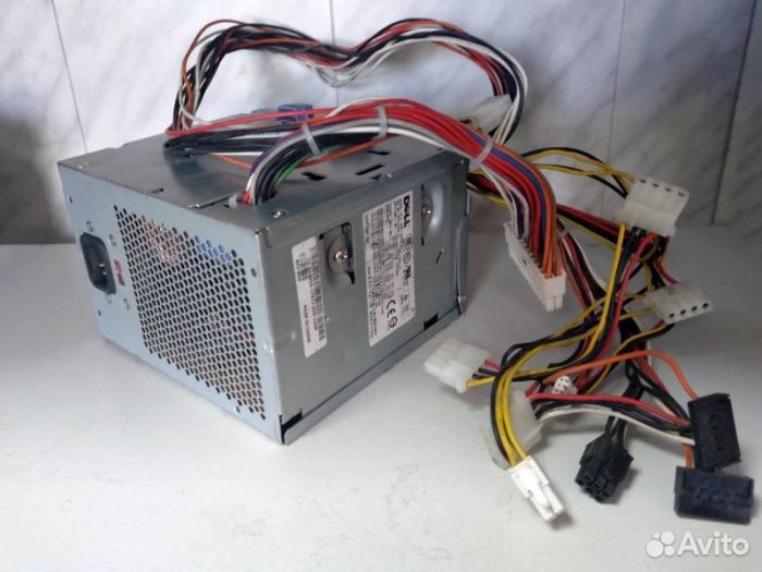 Блок питания серверный Dell 375W NPS-375AB A