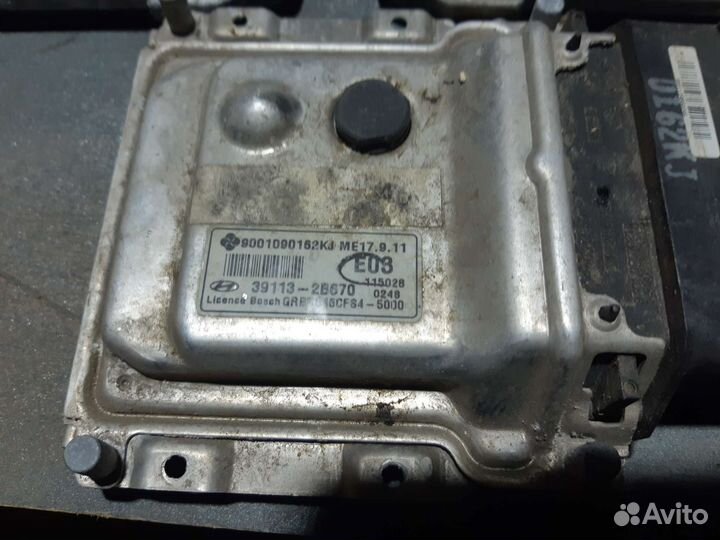 Эбу мозги на кио рио,хёндай солярис