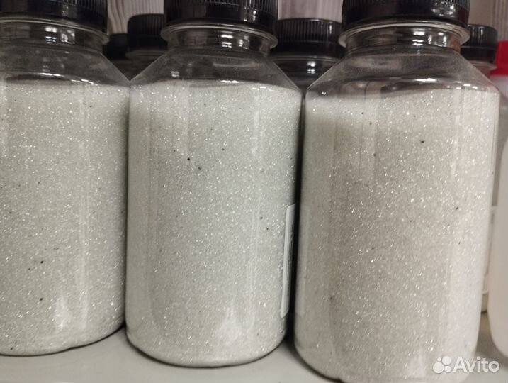 Стеклянная крошка, мрамор молотый, стеклошарики