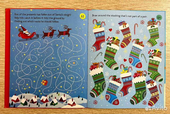 Usborne Christmas Книги для творчества на англ яз