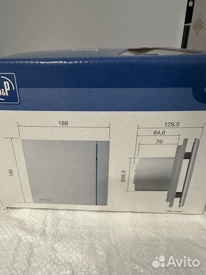 Вентилятор вытяжной soler & palau silent-100 CZ