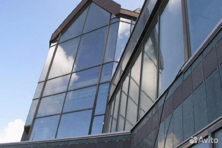 Алюминиевые окна под ключ