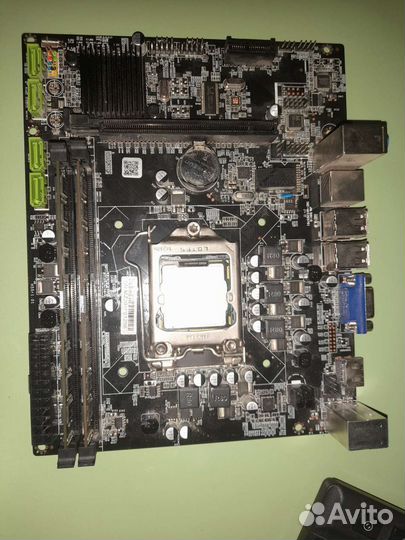 Комплект материнская плата процессор память кулер