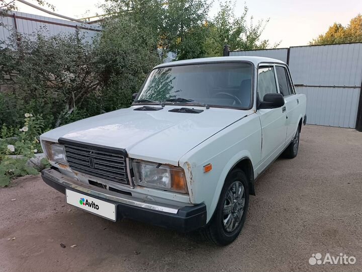 ВАЗ 2107 1.6 МТ, 2005, битый, 107 246 км