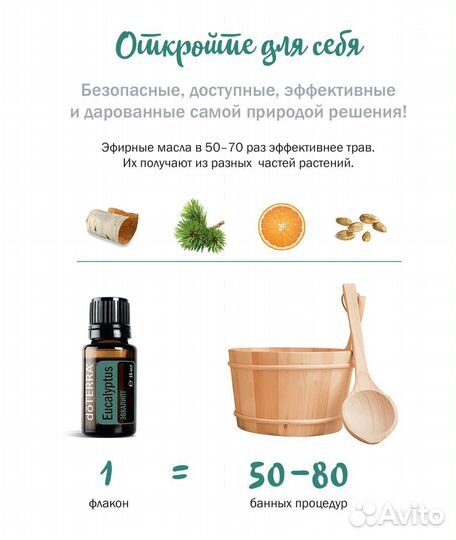 Банный набор эфирных масел Дотерра