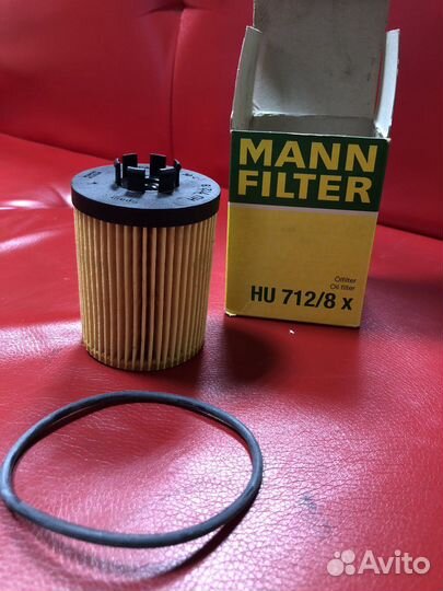 Фильтр масляный mann HU 712 8 X opel