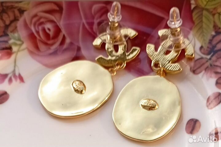 Серьги Chanel Премиум