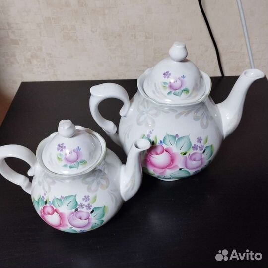 Чайники фарфоровые СССР