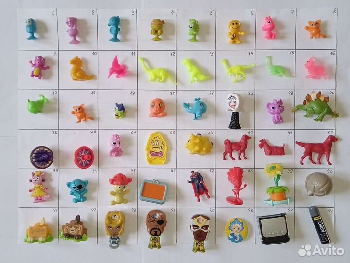 Игрушки киндер сюрприз