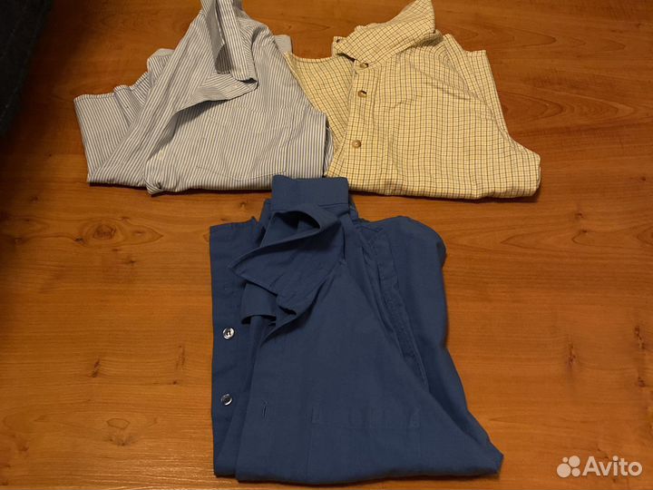 Рубашки пакетом 128-134