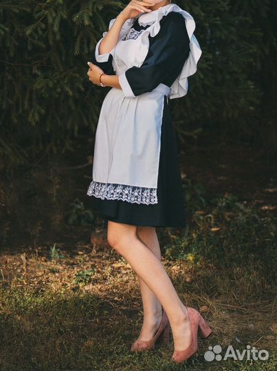 Школьная форма с фартуком