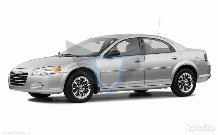 Порог правый Dodge Stratus, Chrysler Sebring, Volga Siber (1мм)