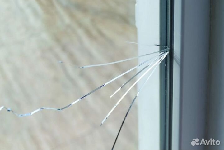 Замена стекла стеклопакета, Ремонт стеклопакетов