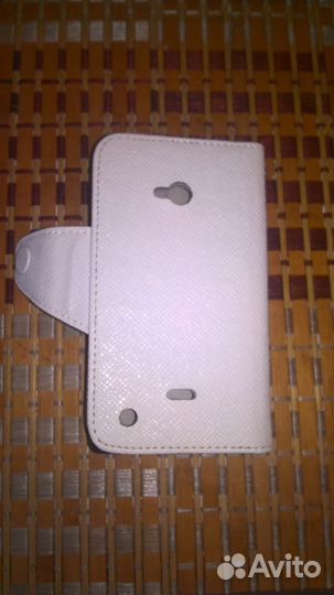 Белый чехол на Nokia Lumia 720