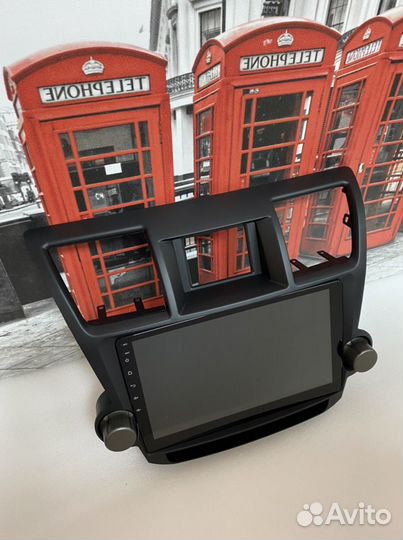 Android магнитола Toyota Highlander 2 07-13