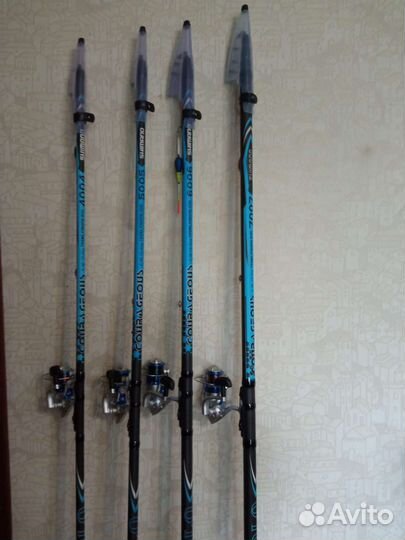 Удочки Shimano 4,5,6,7m