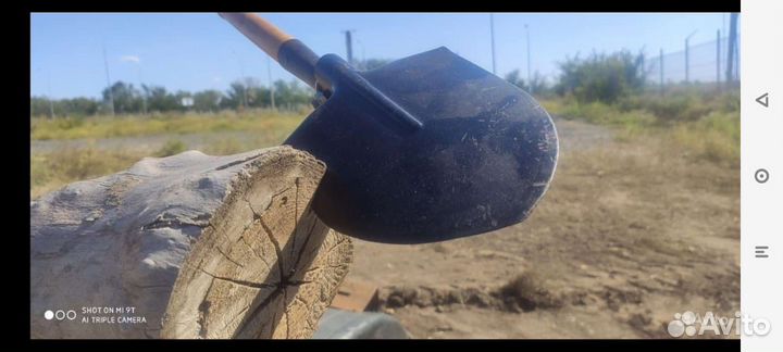 Складная саперная лопатка СССР