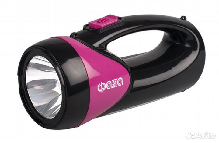 Фонарь фаza Accu F8- L1W/L12-bk, черный