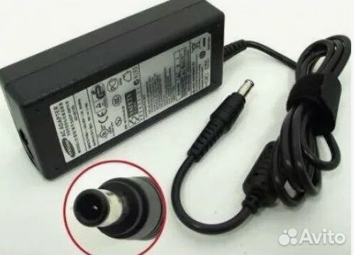 Блок питания ноутбука Samsung 19V 4,74A 5,5*3,0