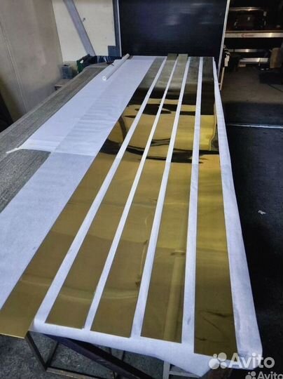 Декоративные изделия из латуни полоса, уголок