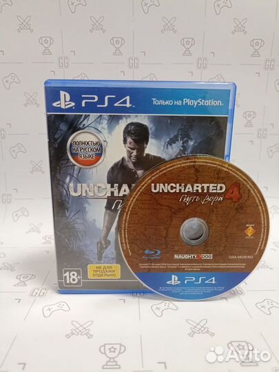 Uncharted 4 Путь вора для PS4