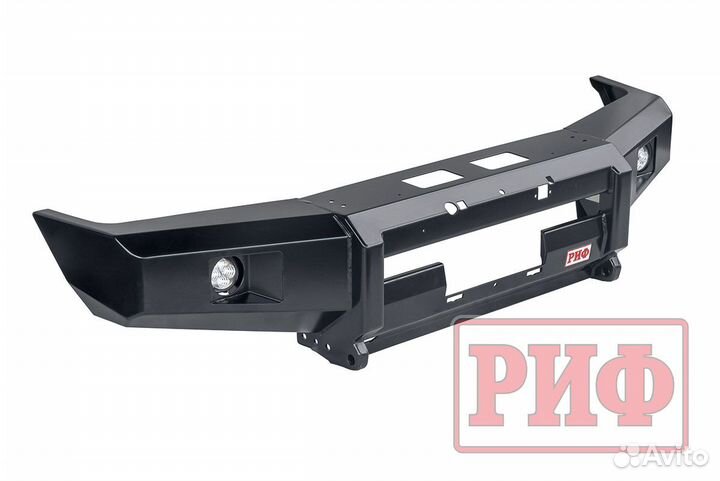 Бампер силовой риф Toyota Land Cruiser Prado 120