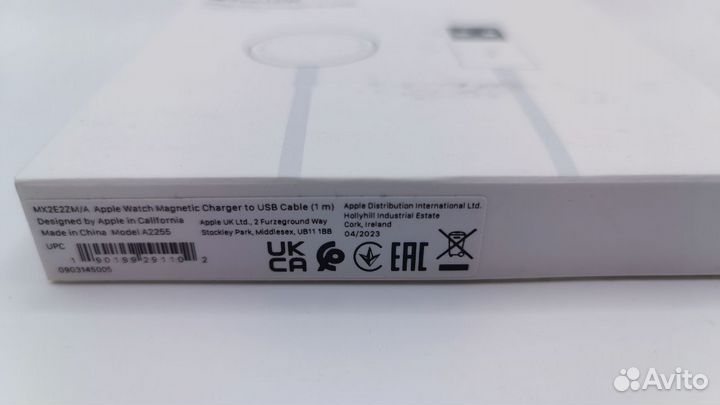 Кабель Apple MX2E2ZM/A для Apple Watch Series 3/4