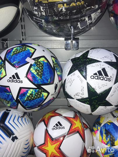 Футбольный мяч adidas, рuma, select,nike