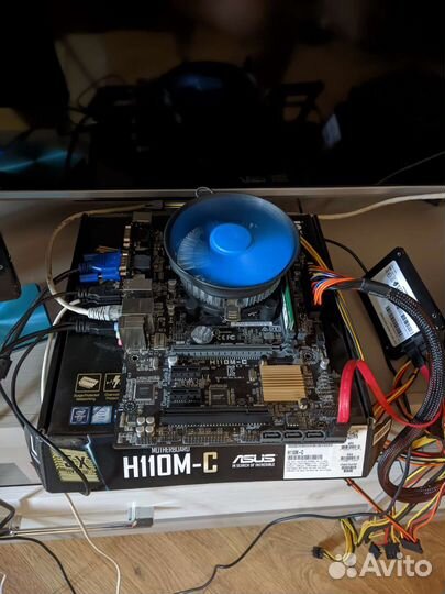 Комплект Asus H110M-C + i3 6300 + ddr4(4GB)