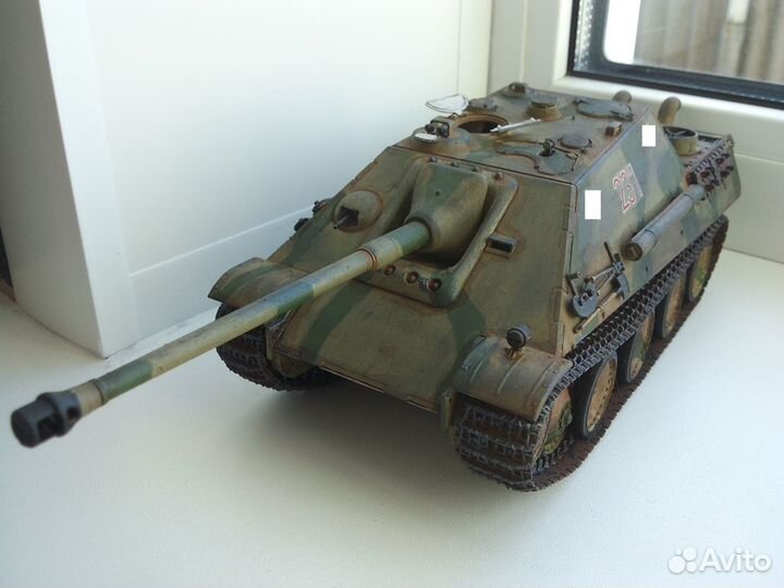 Модель танк сау Jagdpanther масштаб 1-35