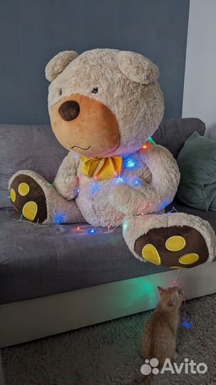 Большой плюшевый мишка